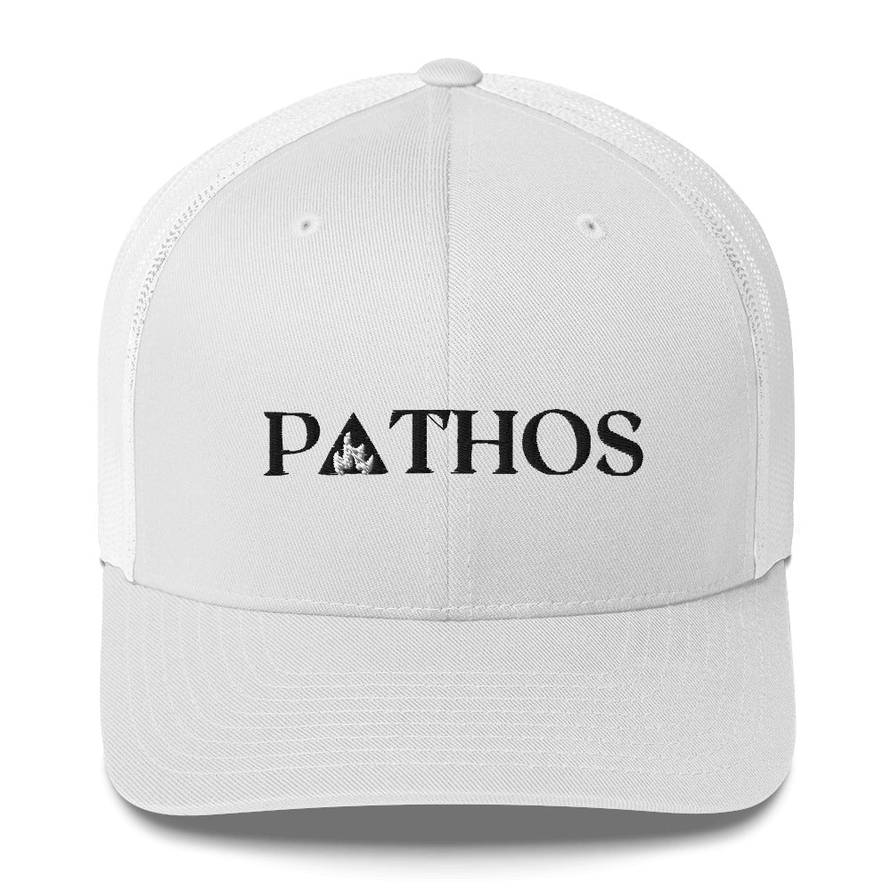 Pathos Snapback Hat - Whiteout